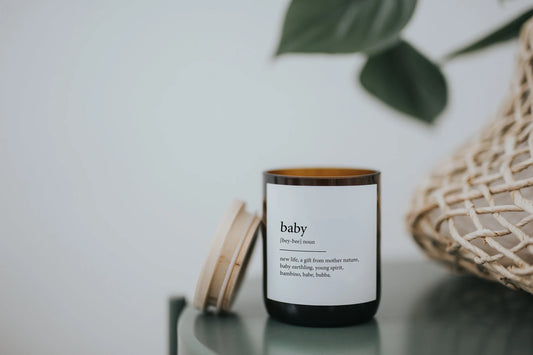 Baby - Dictionary Meaning Candle