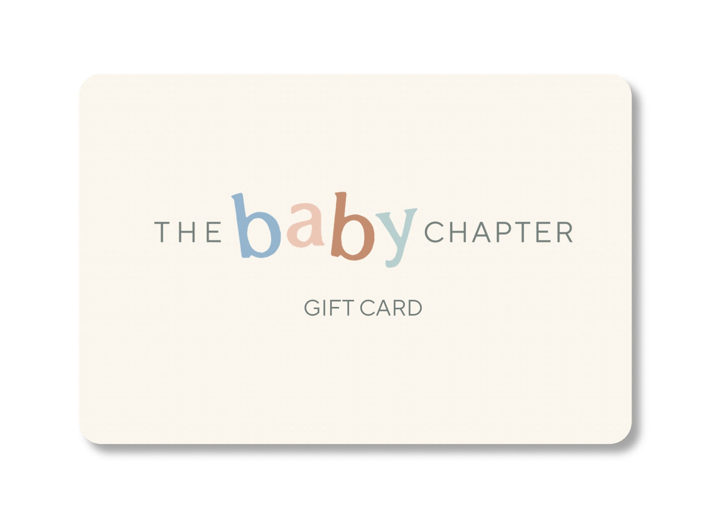 The Baby Chapter E-Gift Card