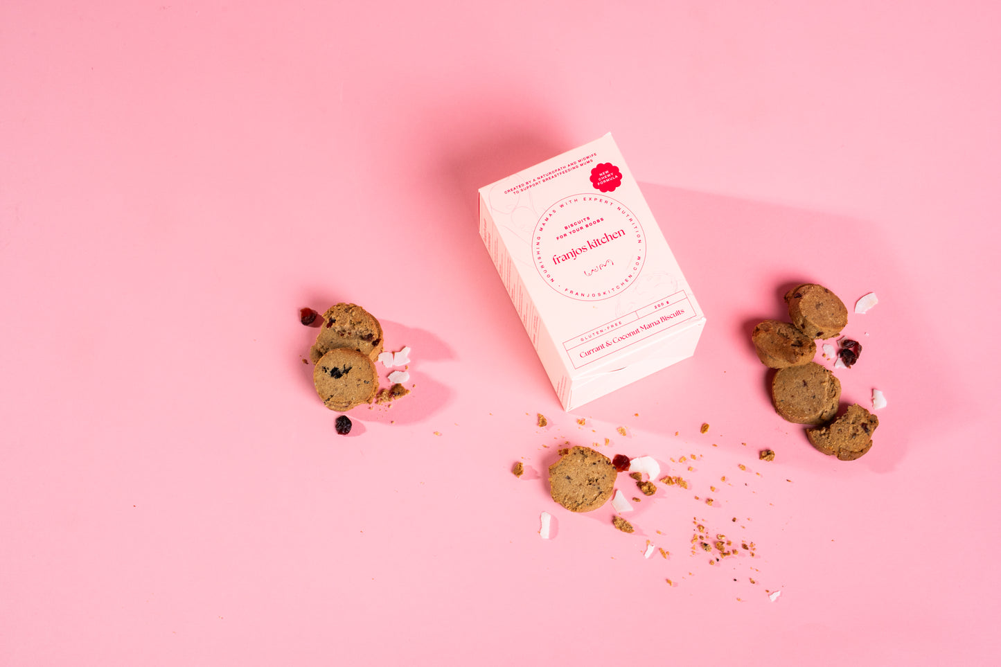 Gluten Free Currant and Coconut Mama Biscuits