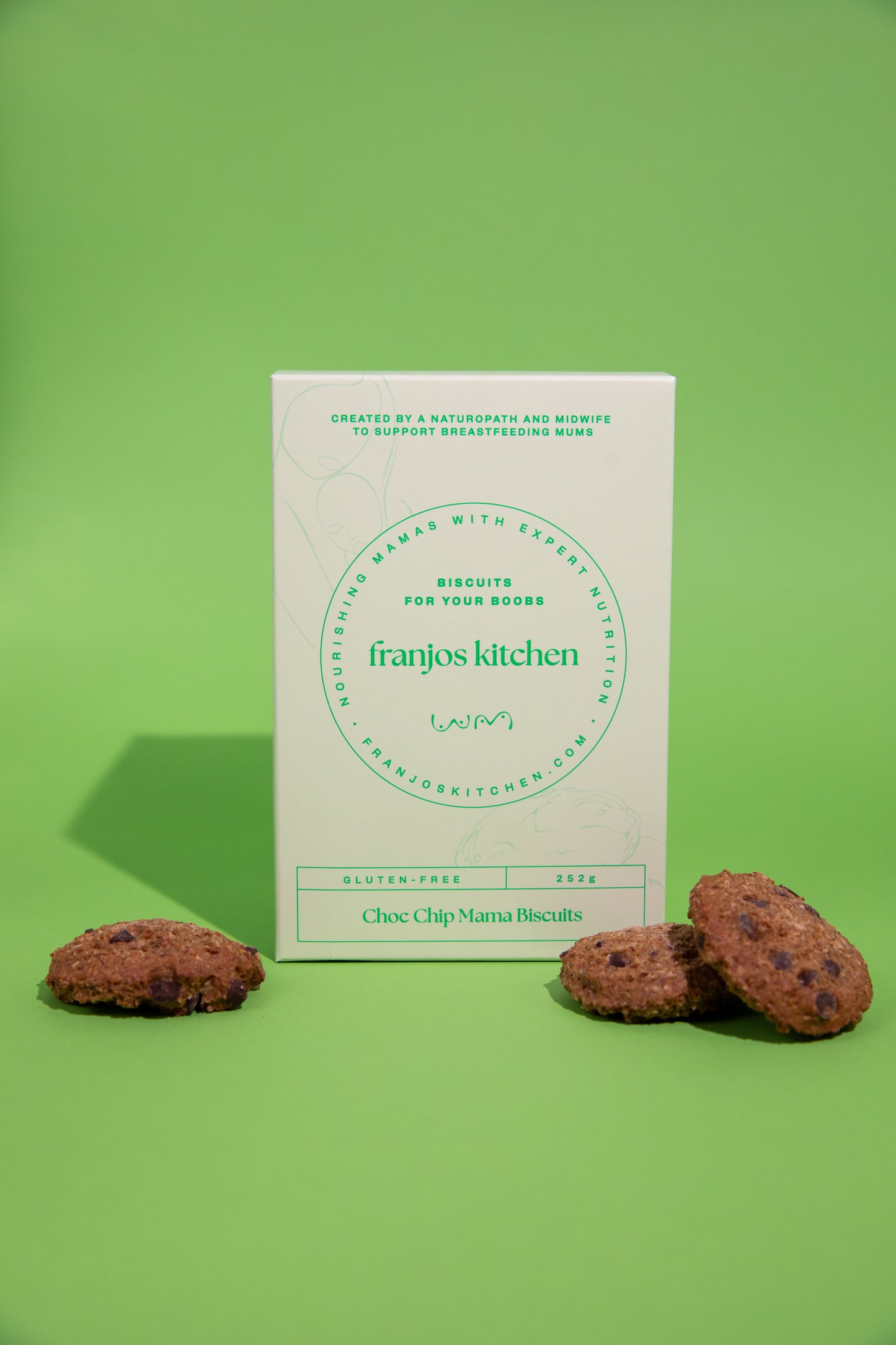 Gluten Free Choc Chip Mama Biscuits