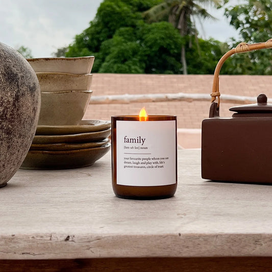 Family - Dictionary Meaning Candle
