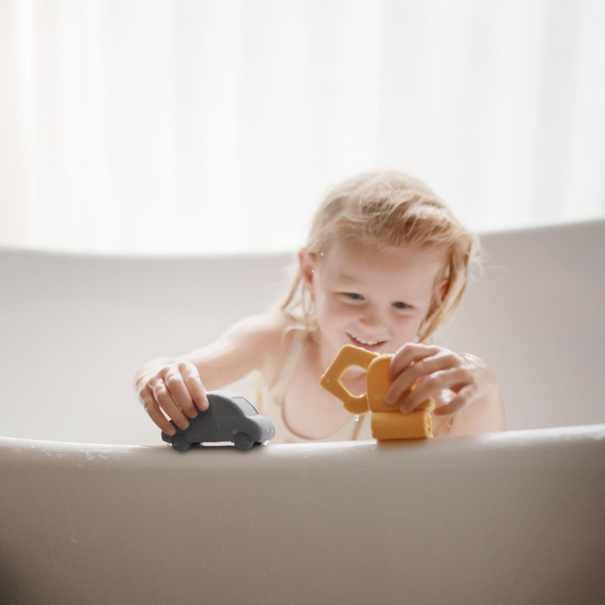 4 Piece Bath Play Sets - Vehicles