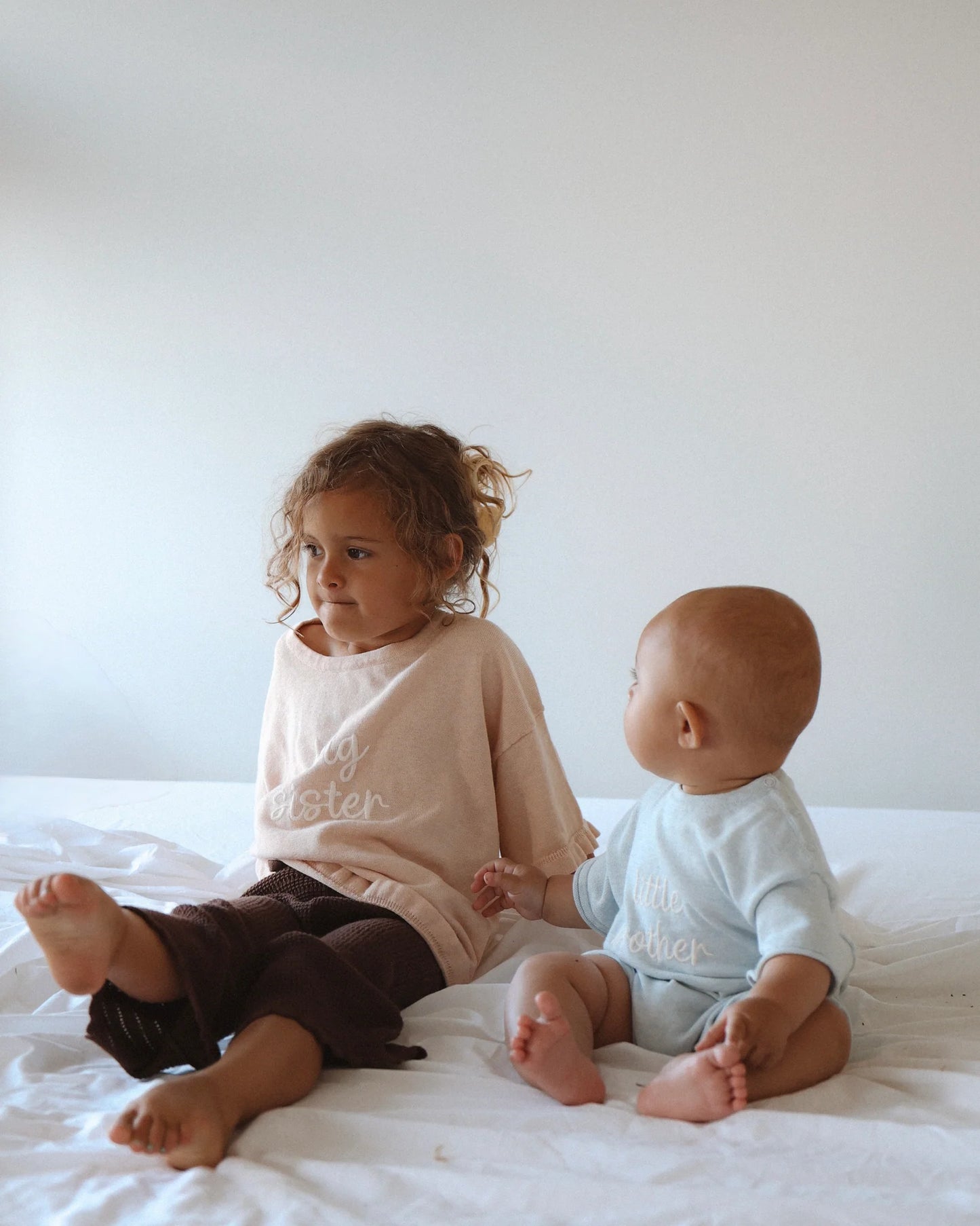 'Big Sister' Tee - Pink Lemonade