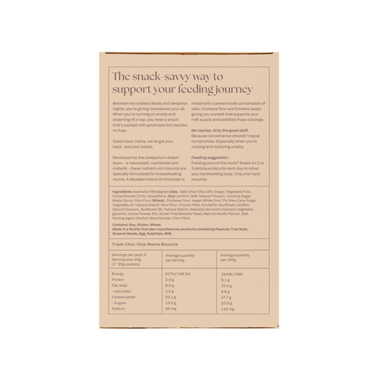 Triple Chocolate Mama Biscuits