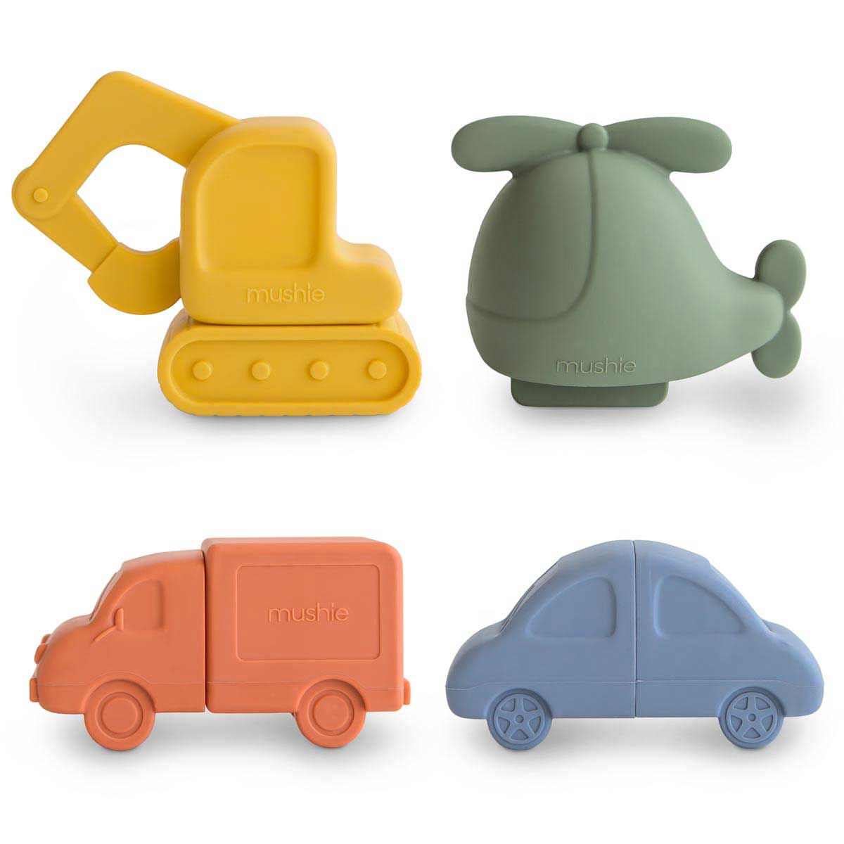 4 Piece Bath Play Sets - Vehicles