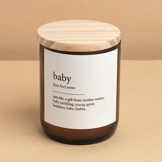 Baby - Dictionary Meaning Candle