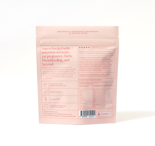 Motherhood Hydration Powder - Blood Orange