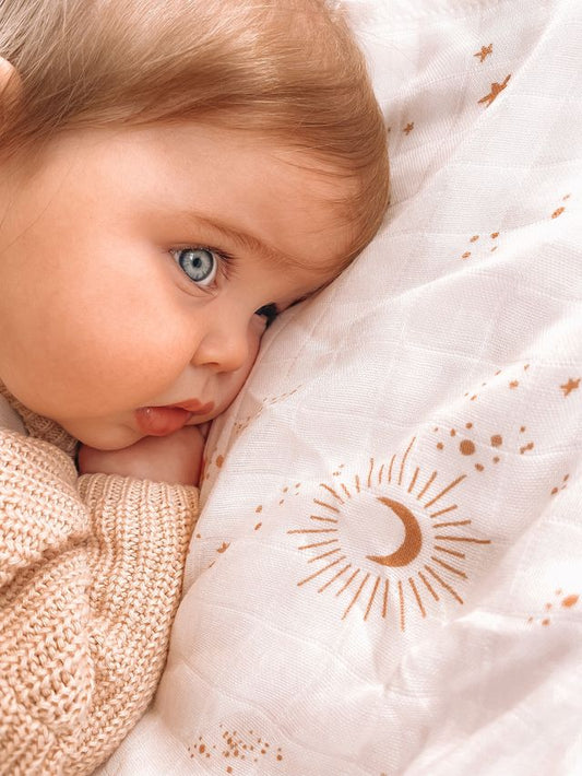 Constellation Organic Muslin Wrap Swaddle