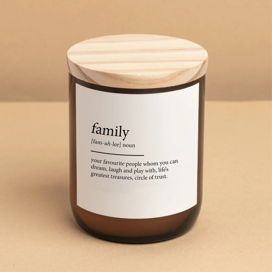 Family - Dictionary Meaning Candle