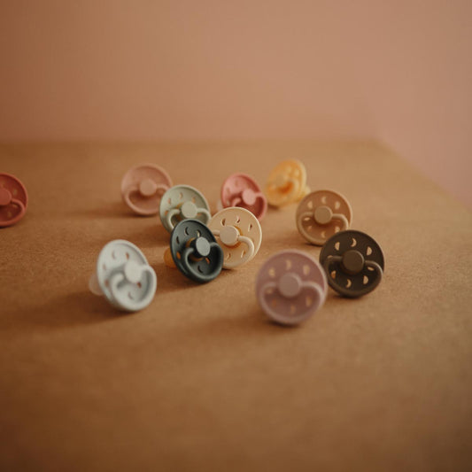 FRIGG Multi Pacifier 4 Pack Silicone - Crystal Sparkle