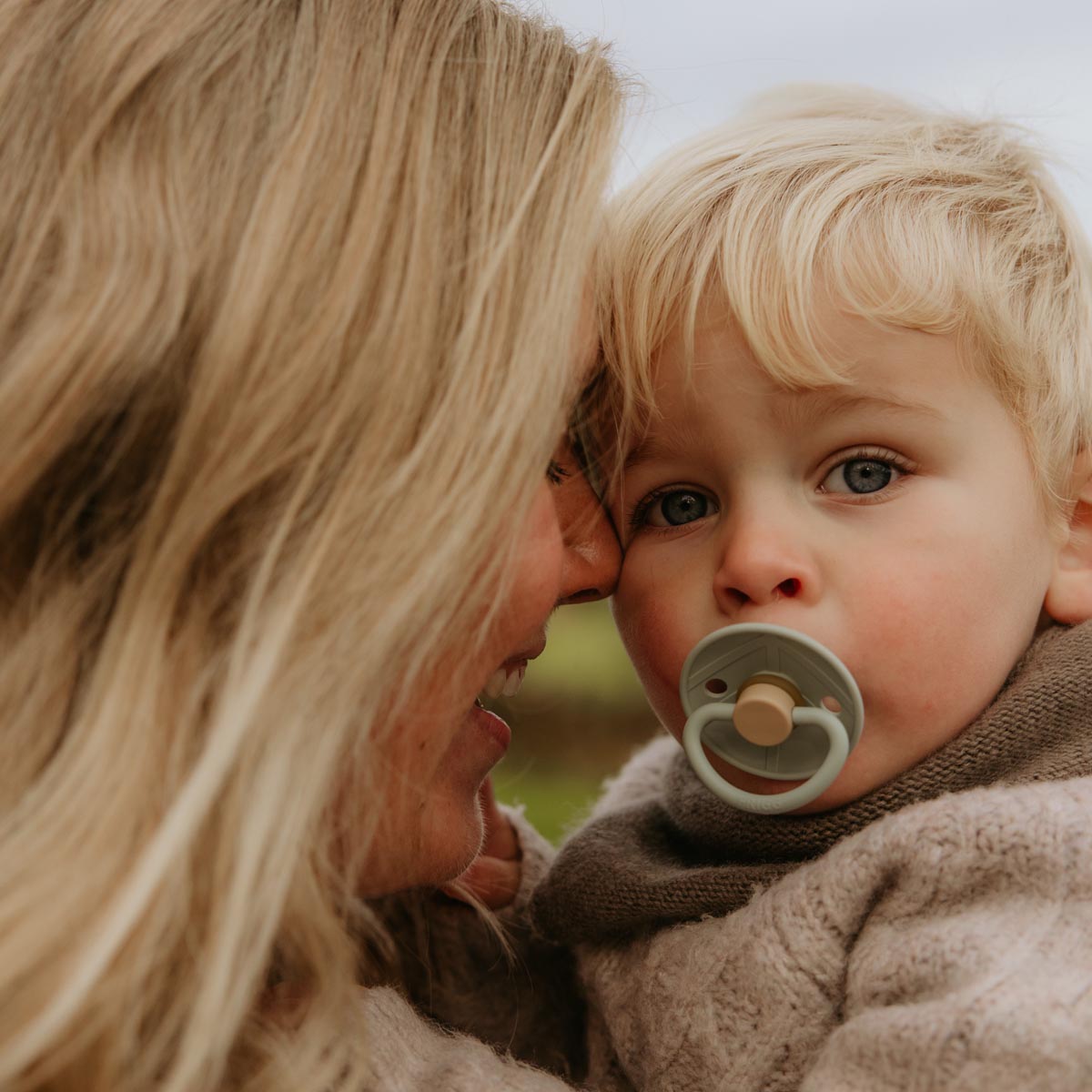 FRIGG Viking Pacifier 2 Pack Latex - Sage and Cream