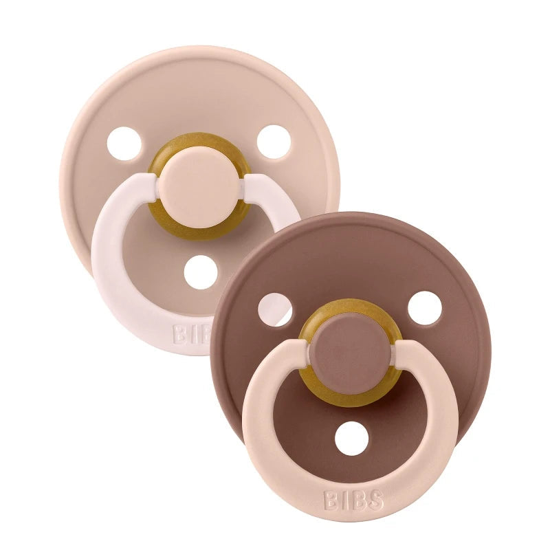 BIBS Pacifier Fusion Colour - Blush/Woodchuck Mix