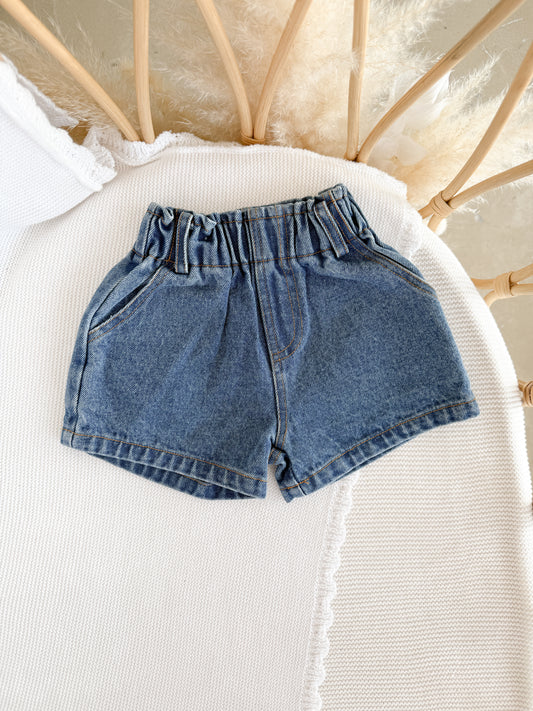 Horseshoe Denim Shorts