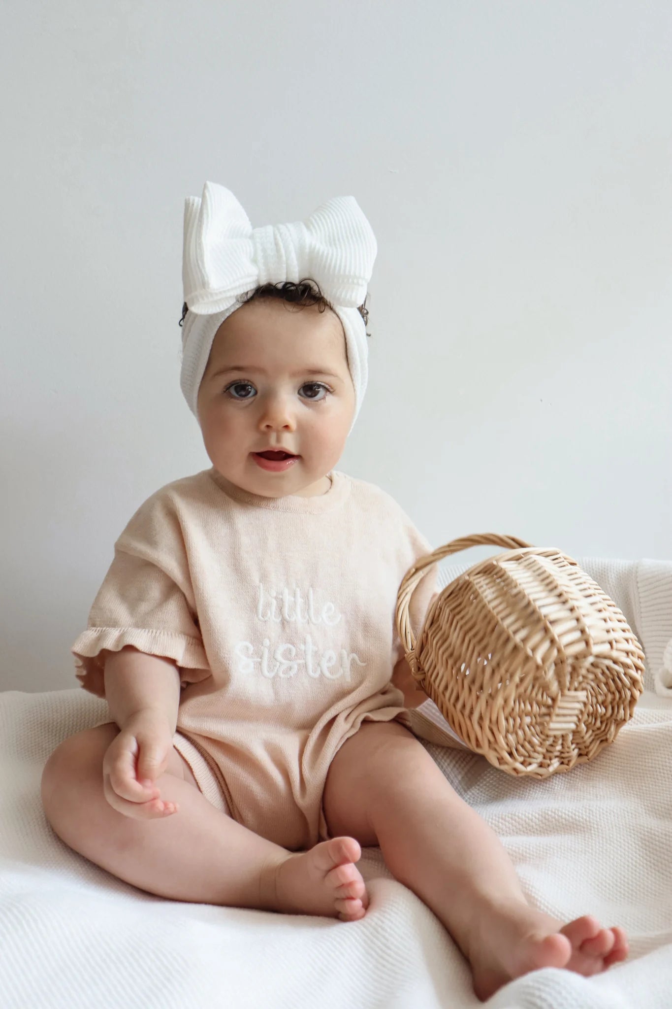 'Little Sister' Playsuit - Pink Lemonade