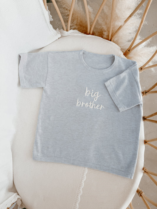 'Big Brother' Tee - Powder Blue