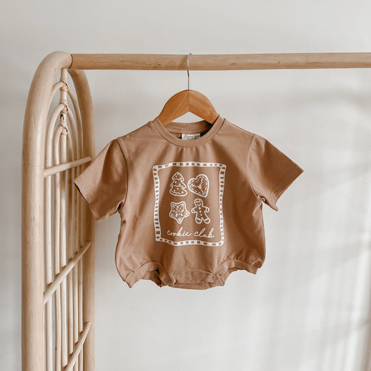 'Cookie Club' Slouch Romper