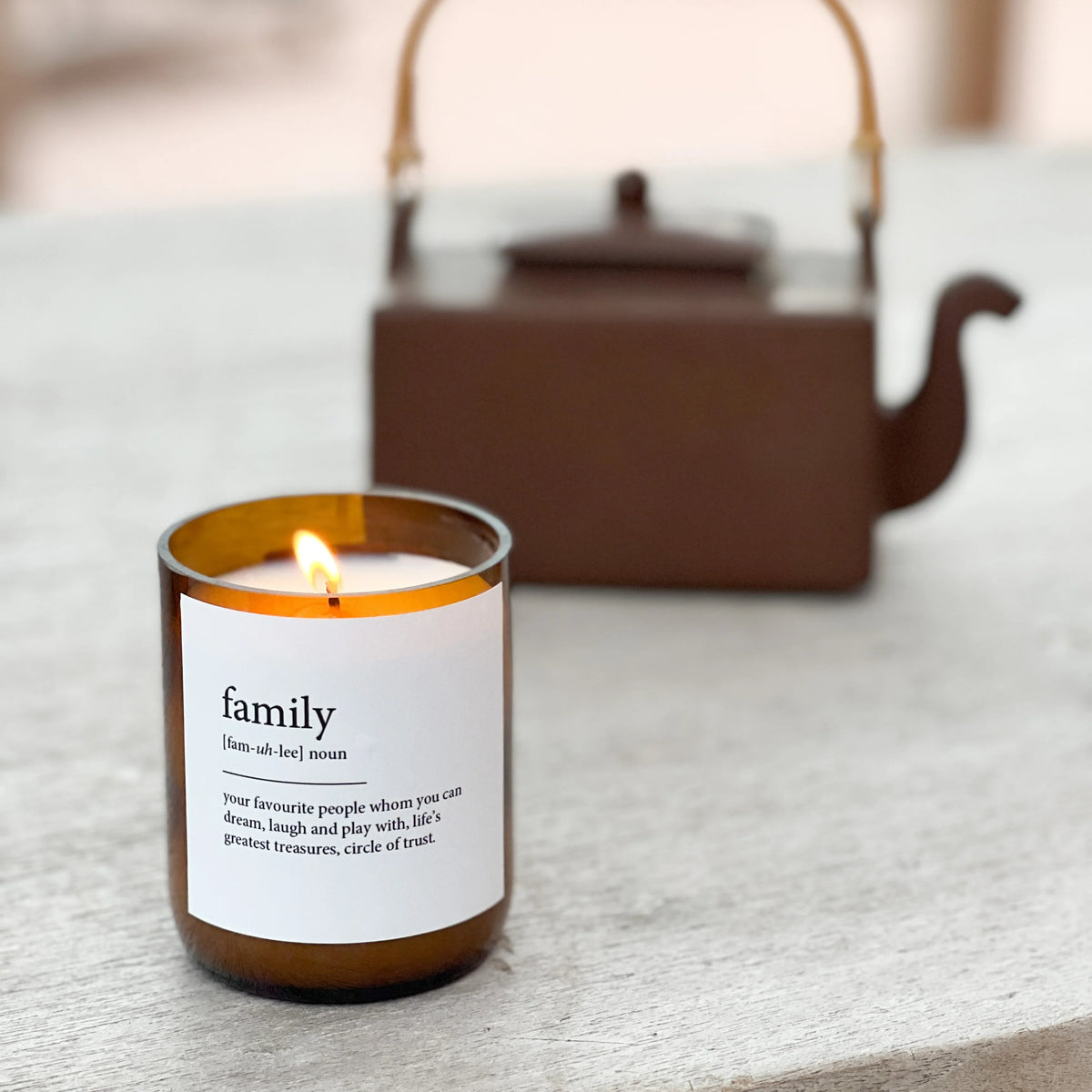 Family - Dictionary Meaning Candle