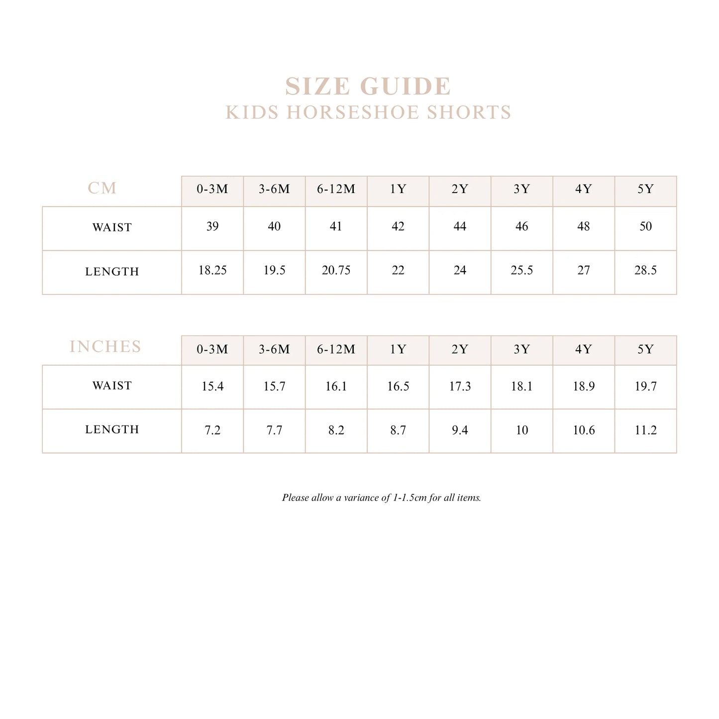 Horseshoe Denim Shorts