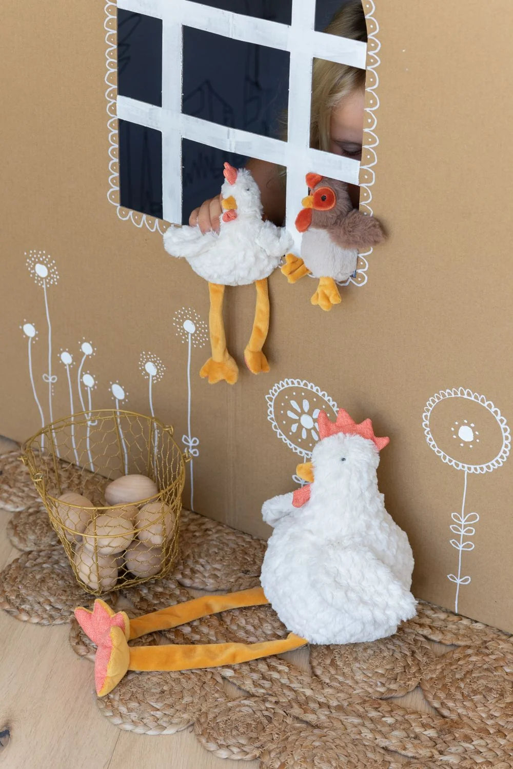 Mini Charlie the Chicken Rattle