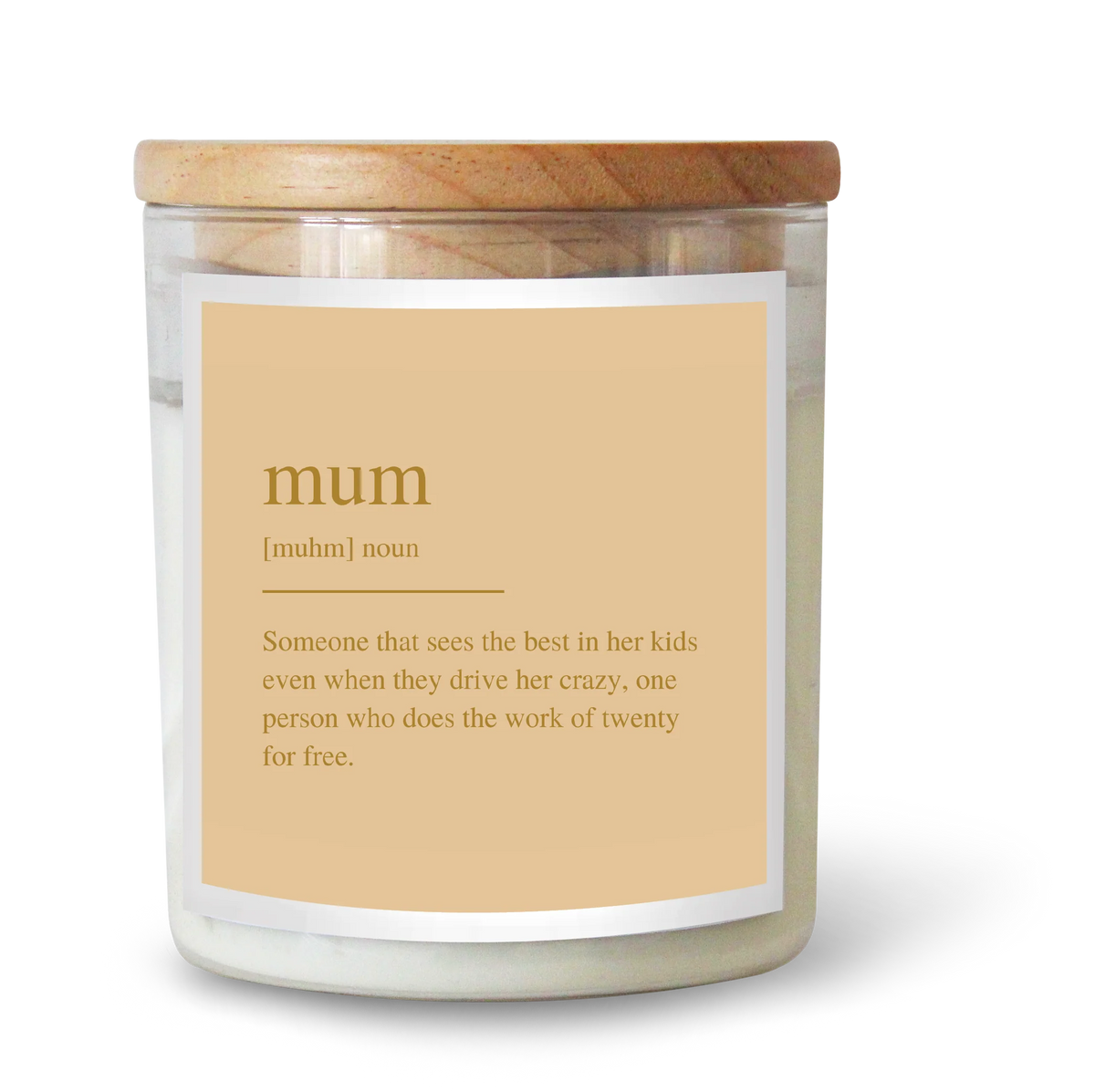 Mum - GOLDIE Dictionary Soul Candle