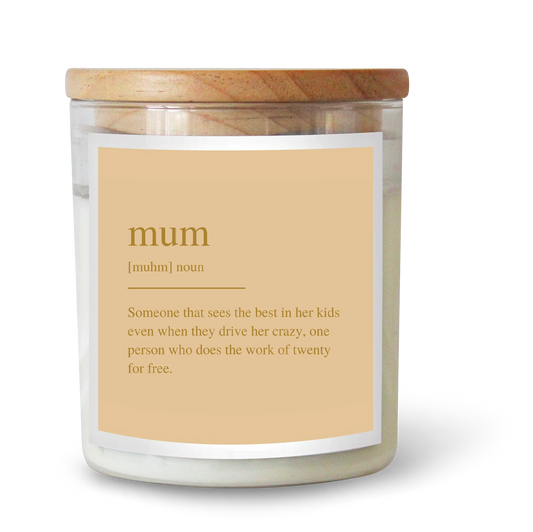 Mum - GOLDIE Dictionary Soul Candle